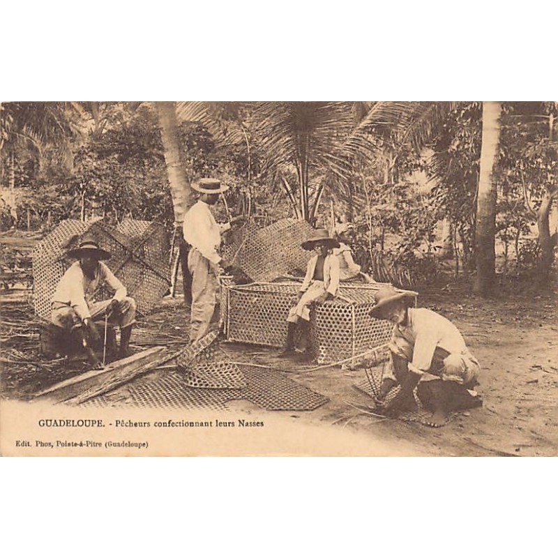 Rare collectable postcards of Guadeloupe. Vintage Postcards of Guadeloupe