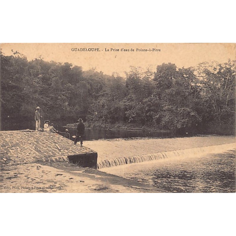 Rare collectable postcards of Guadeloupe. Vintage Postcards of Guadeloupe
