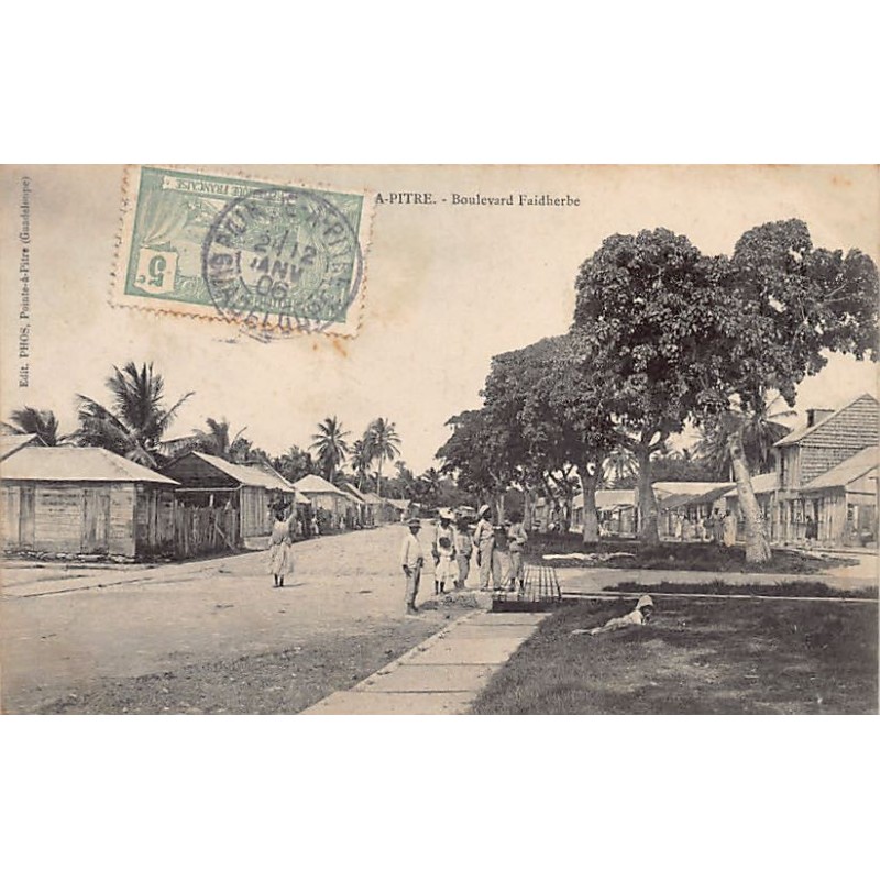 Rare collectable postcards of Guadeloupe. Vintage Postcards of Guadeloupe