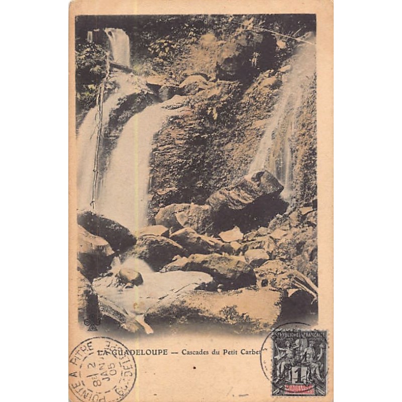Rare collectable postcards of Guadeloupe. Vintage Postcards of Guadeloupe