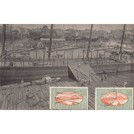 Rare collectable postcards of Guadeloupe. Vintage Postcards of Guadeloupe