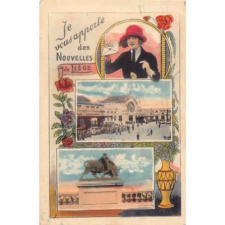 Rare collectable postcards of Belgium. Vintage Postcards of Belgium