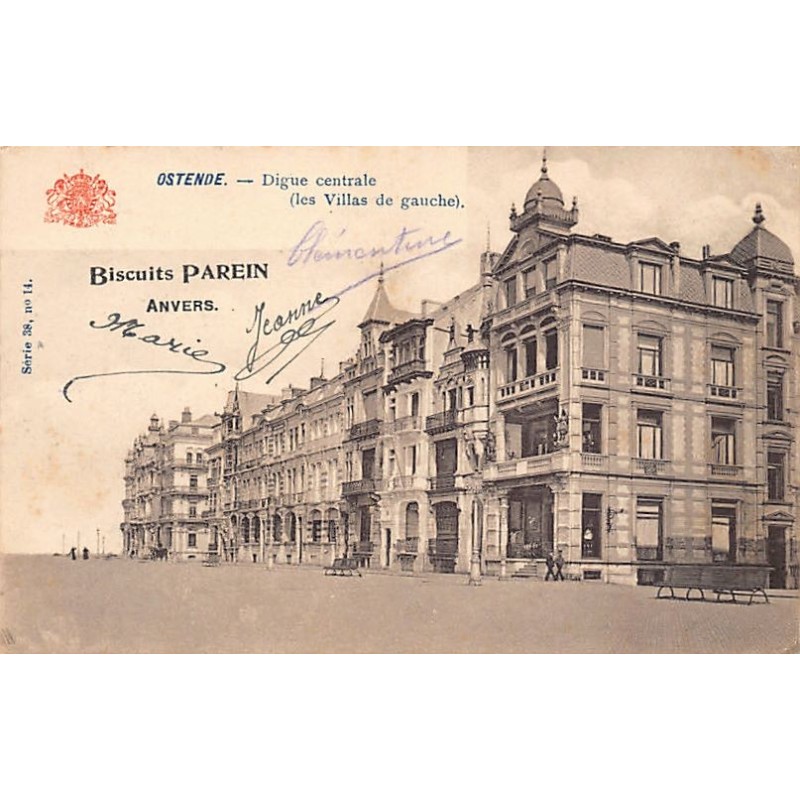 Rare collectable postcards of Belgium. Vintage Postcards of Belgium