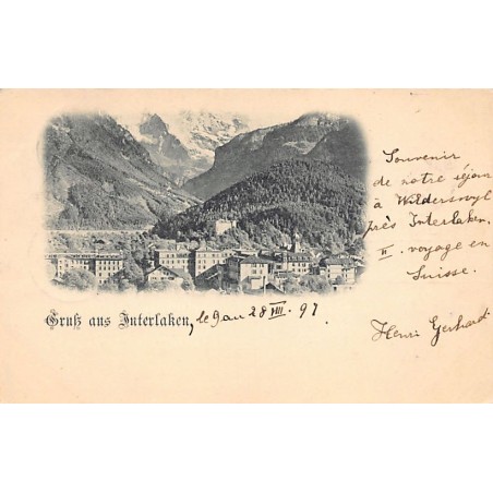 Rare collectable postcards of Switzerland. Vintage Postcards of Switzerland