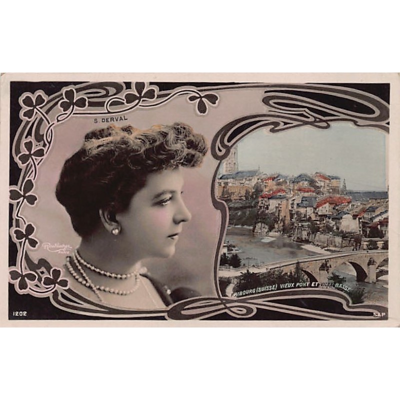 Rare collectable postcards of Switzerland. Vintage Postcards of Switzerland