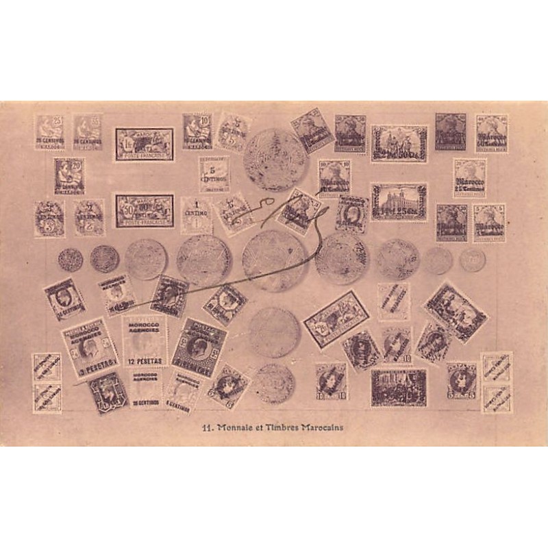 Rare collectable postcards of Morocco. Vintage Postcards of Morocco
