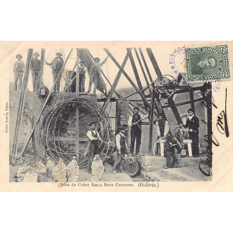 Rare collectable postcards of Bolivia. Vintage Postcards of Bolivia