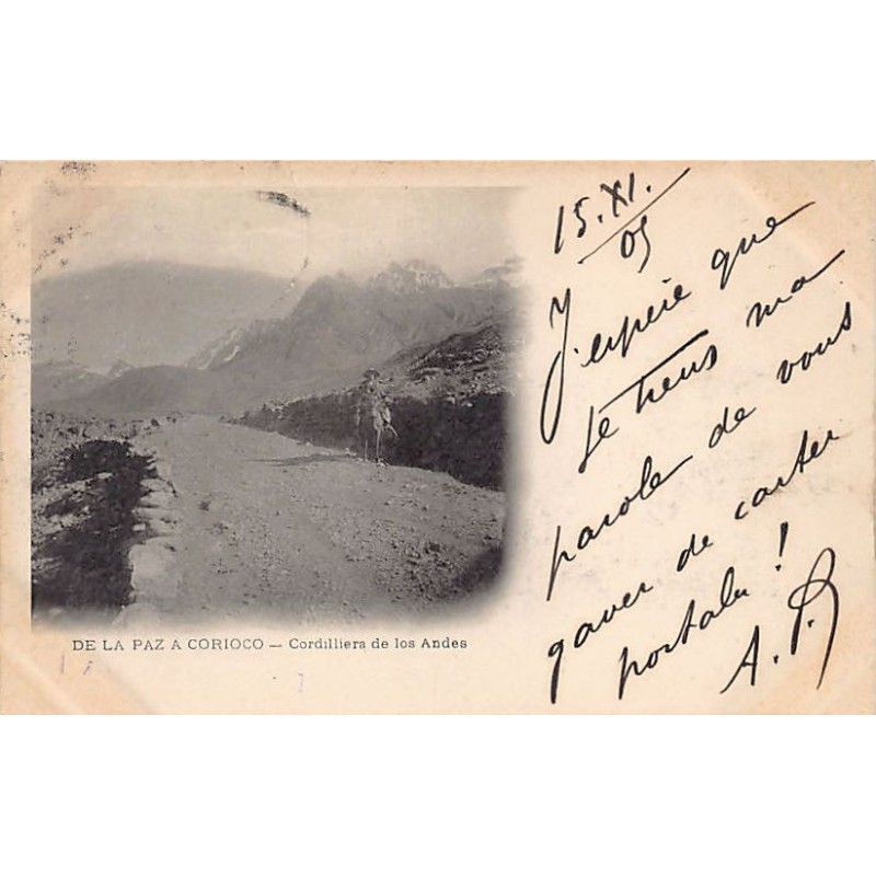 Rare collectable postcards of Bolivia. Vintage Postcards of Bolivia