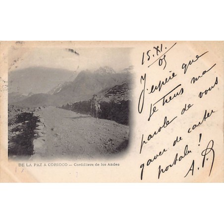 Rare collectable postcards of Bolivia. Vintage Postcards of Bolivia