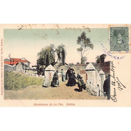 Rare collectable postcards of Bolivia. Vintage Postcards of Bolivia