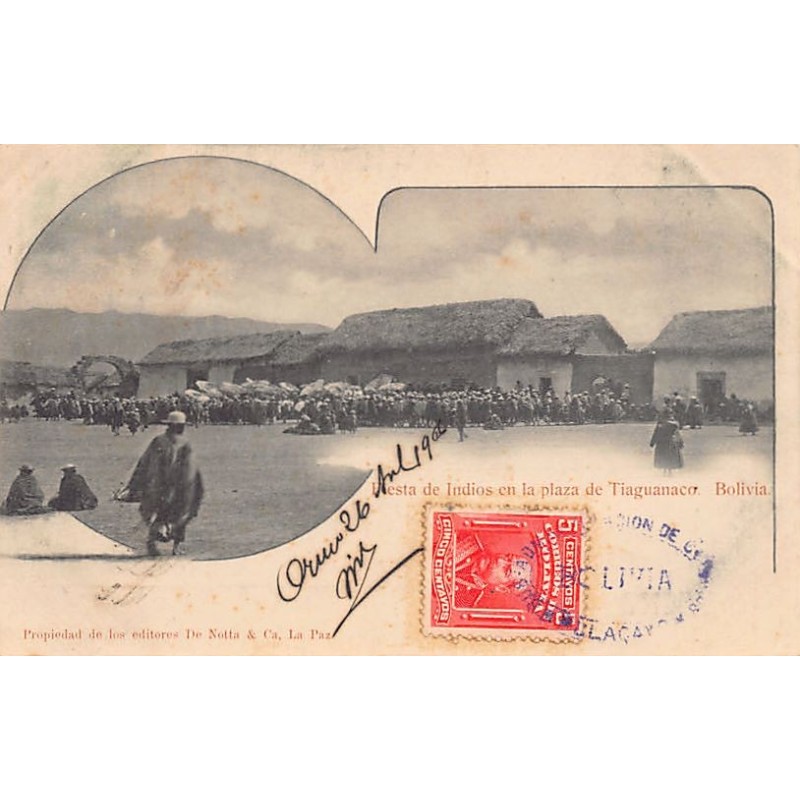 Rare collectable postcards of Bolivia. Vintage Postcards of Bolivia