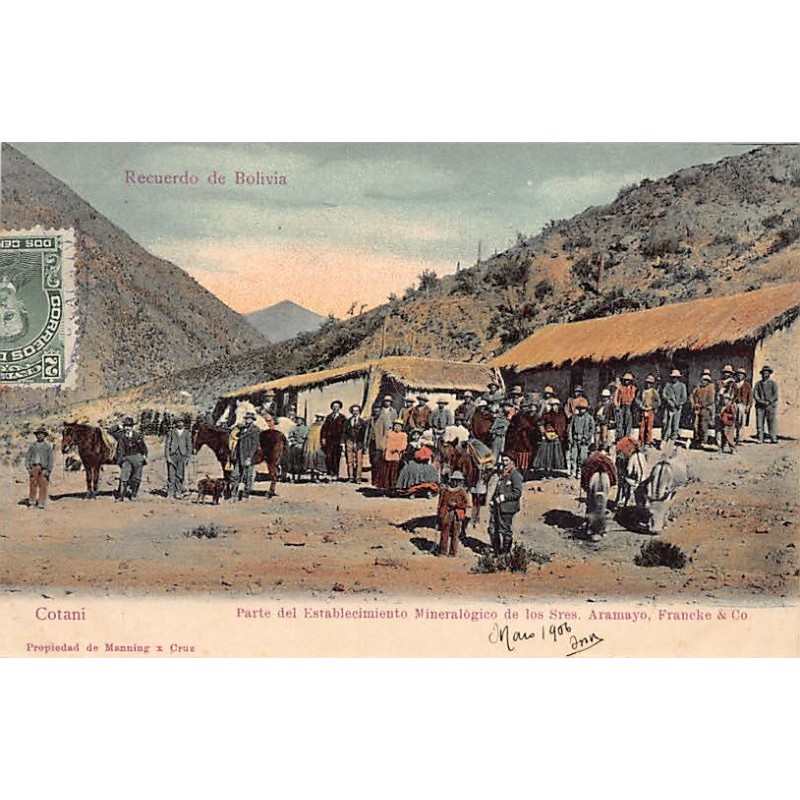 Rare collectable postcards of Bolivia. Vintage Postcards of Bolivia