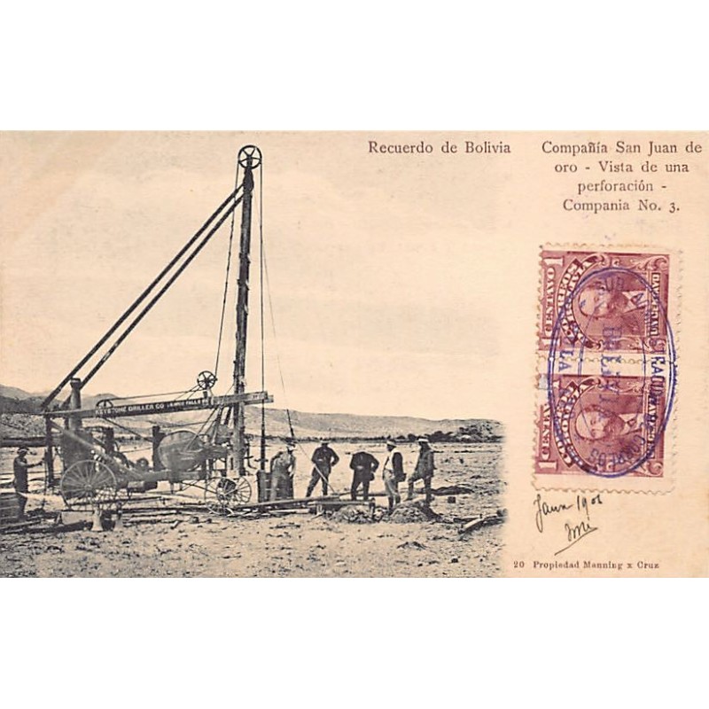 Rare collectable postcards of Bolivia. Vintage Postcards of Bolivia
