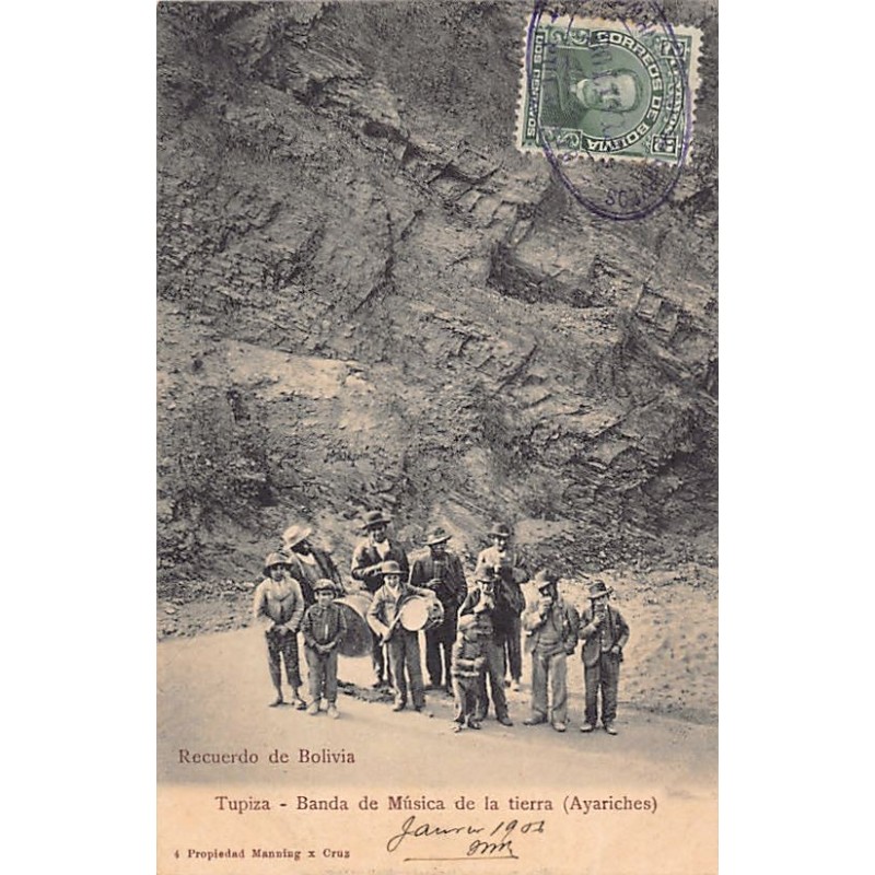 Rare collectable postcards of Bolivia. Vintage Postcards of Bolivia