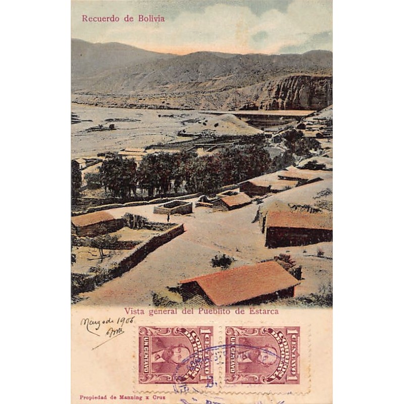 Rare collectable postcards of Bolivia. Vintage Postcards of Bolivia