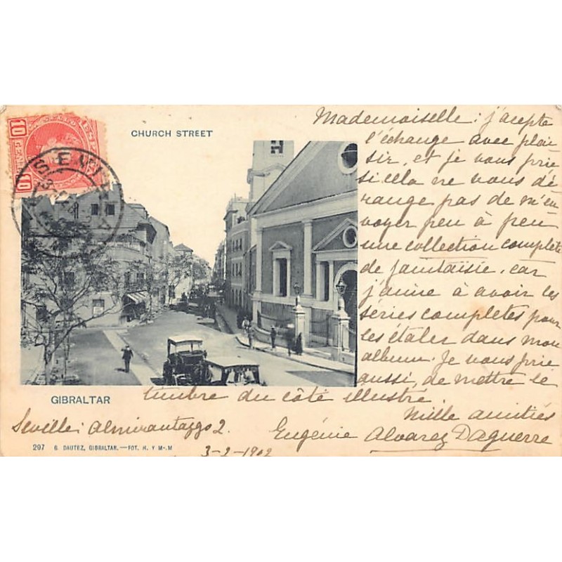 Rare collectable postcards of Gibraltar. Vintage Postcards of Gibraltar