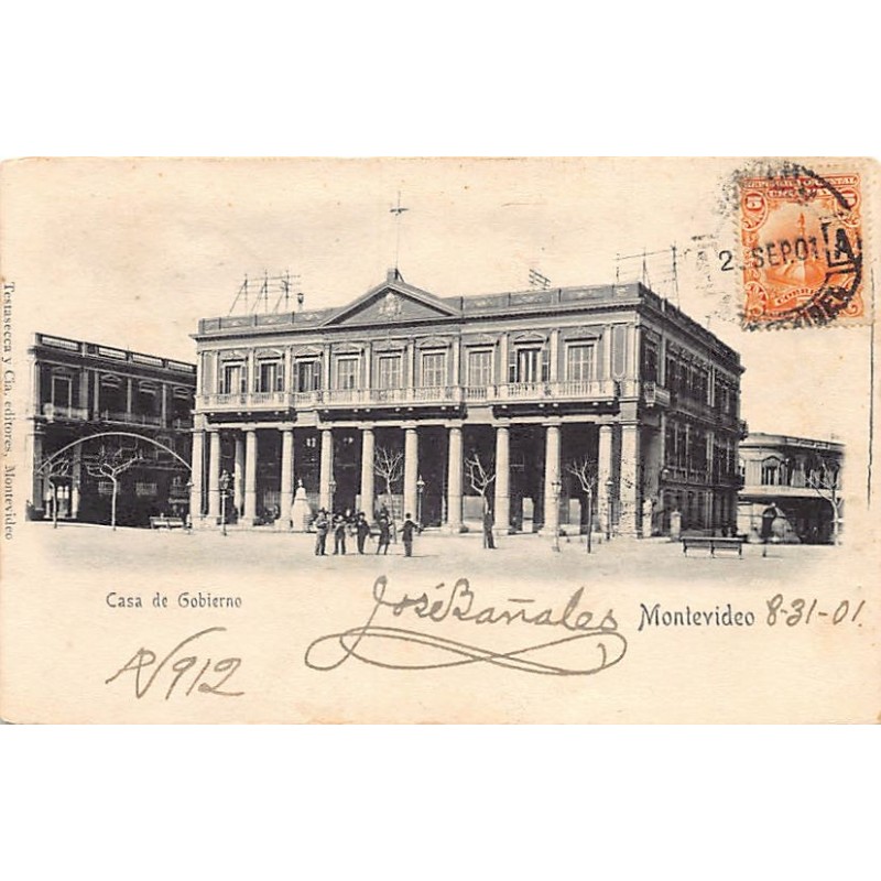 Rare collectable postcards of Uruguay. Vintage Postcards of Uruguay