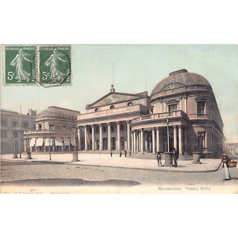 Rare collectable postcards of Uruguay. Vintage Postcards of Uruguay
