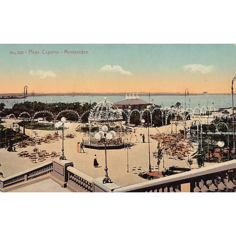 Rare collectable postcards of Uruguay. Vintage Postcards of Uruguay