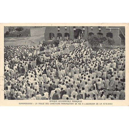 Rare collectable postcards of Burkina Faso (Upper Volta). Vintage Postcards of Burkina Faso (Upper Volta)