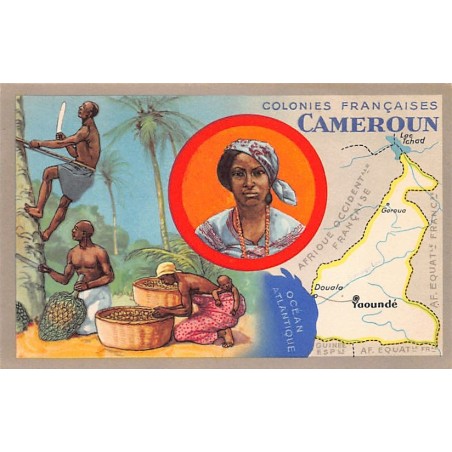 Rare collectable postcards of Cameroon. Vintage Postcards of Cameroon