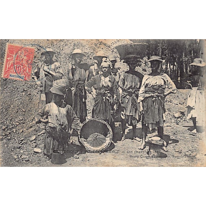 Rare collectable postcards of Martinique. Vintage Postcards of Martinique