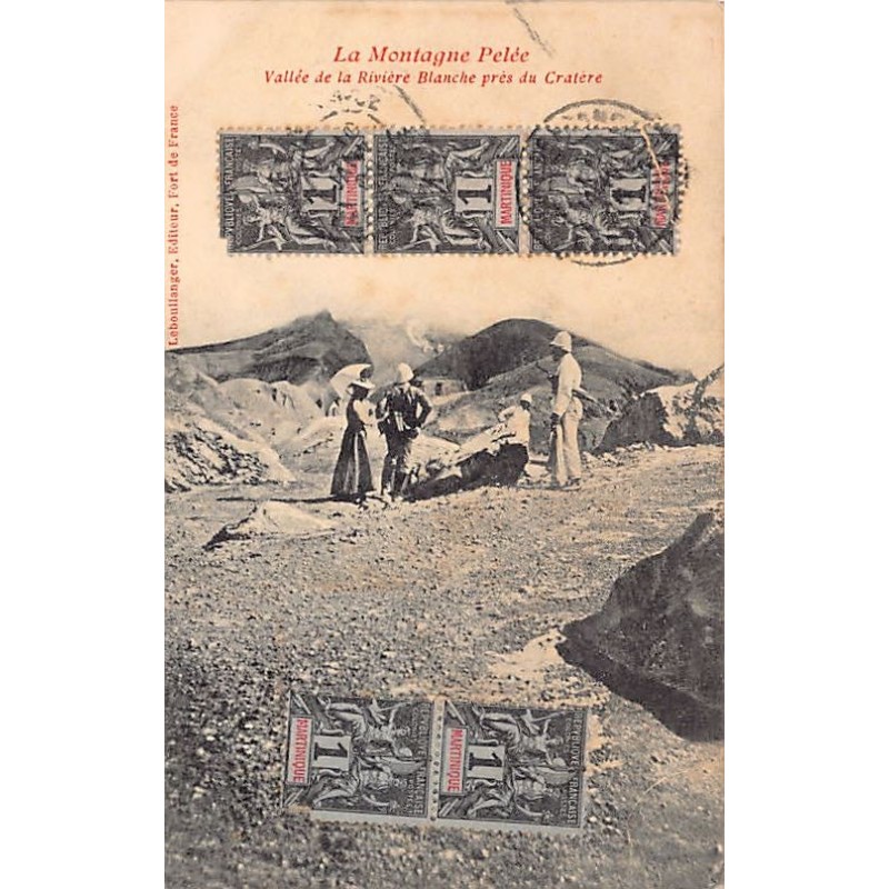Rare collectable postcards of Martinique. Vintage Postcards of Martinique