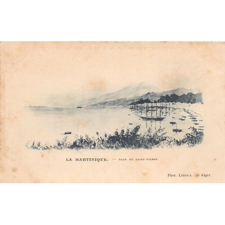 Rare collectable postcards of Martinique. Vintage Postcards of Martinique
