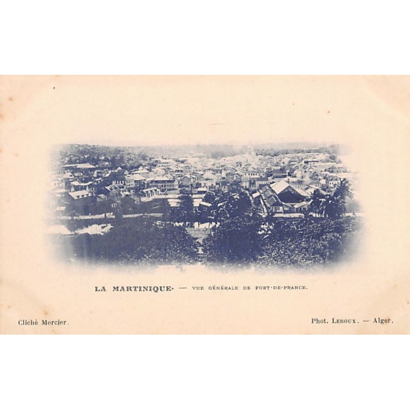 Rare collectable postcards of Martinique. Vintage Postcards of Martinique