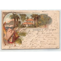 Rare collectable postcards of Guinea (Conakry). Vintage Postcards of Guinea (Conakry)