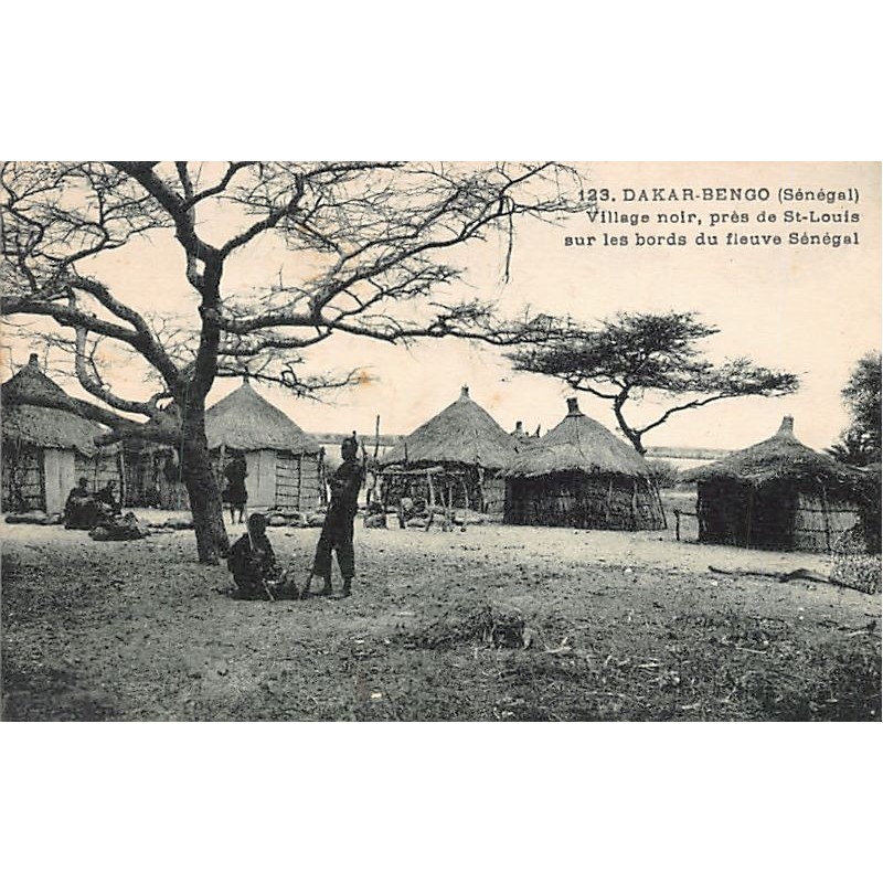 Rare collectable postcards of Senegal. Vintage Postcards of Senegal