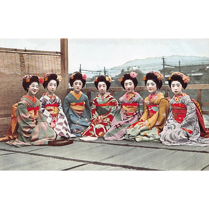 Rare collectable postcards of Japan. Vintage Postcards of Japan