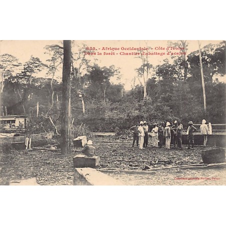 Rare collectable postcards of CÔTE D'IVOIRE. Vintage Postcards of CÔTE D'IVOIRE