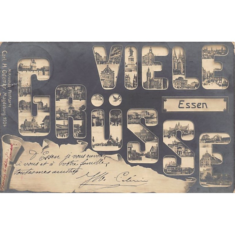 Rare collectable postcards of Germany. Vintage Postcards of Germany
