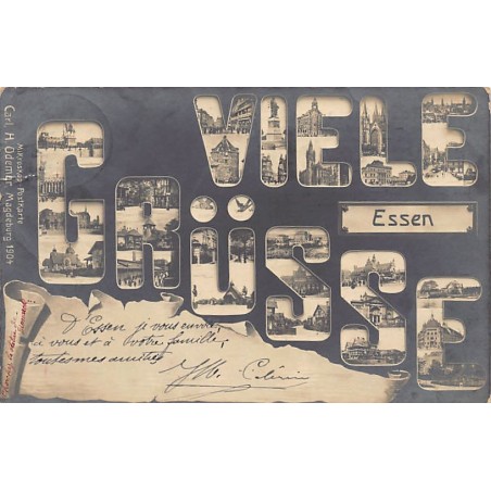 Rare collectable postcards of Germany. Vintage Postcards of Germany