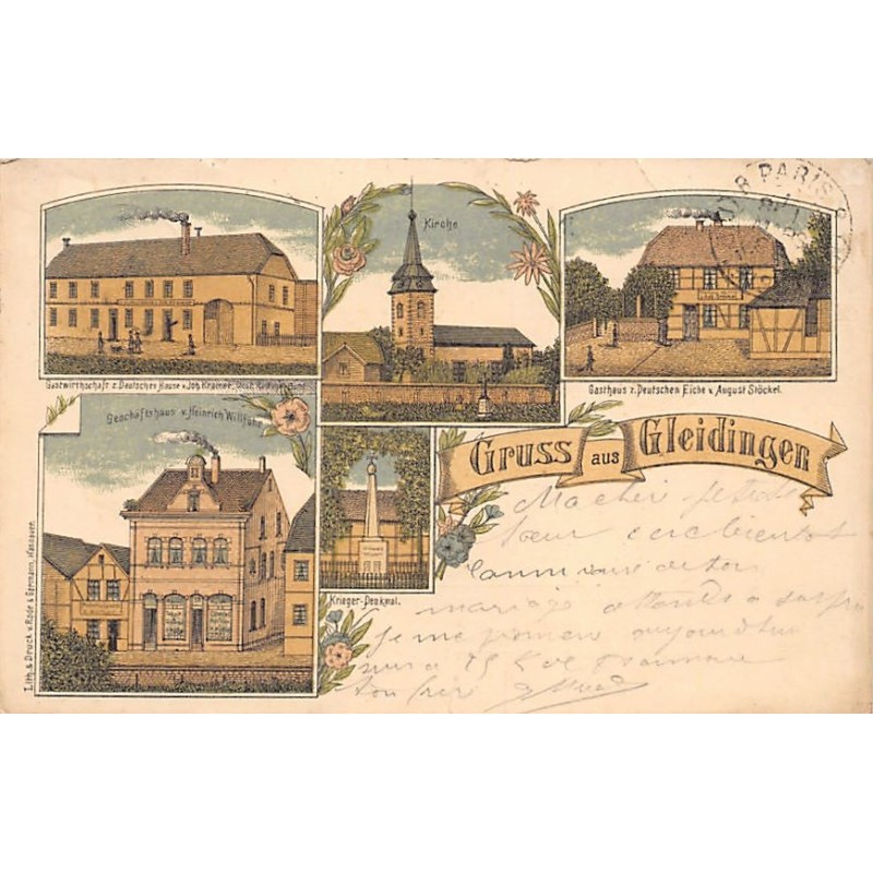 Rare collectable postcards of Germany. Vintage Postcards of Germany