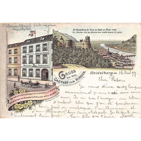 Rare collectable postcards of Germany. Vintage Postcards of Germany