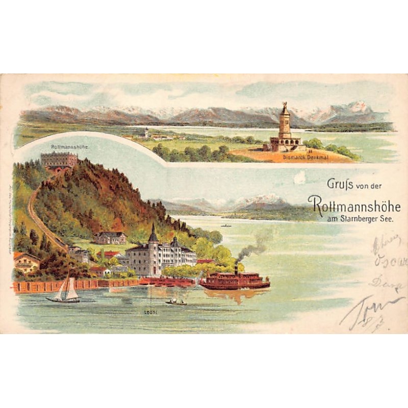 Rare collectable postcards of Germany. Vintage Postcards of Germany
