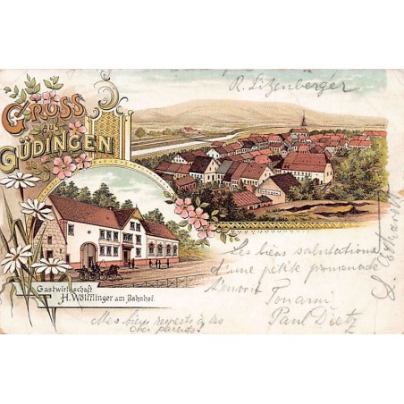 Rare collectable postcards of Germany. Vintage Postcards of Germany