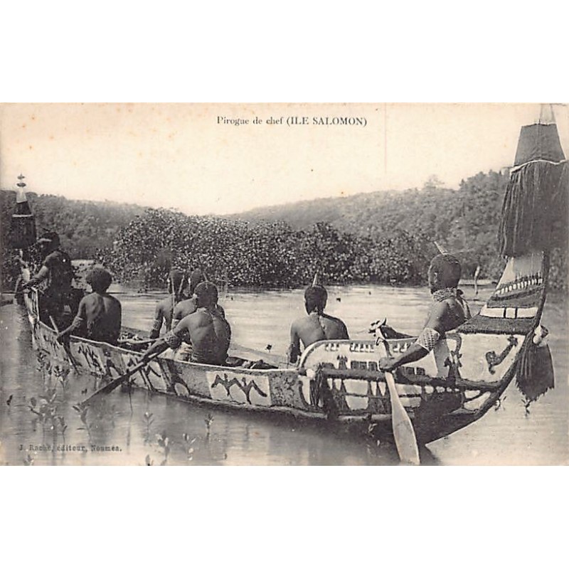 Rare collectable postcards of Solomon Islands. Vintage Postcards of Solomon Islands