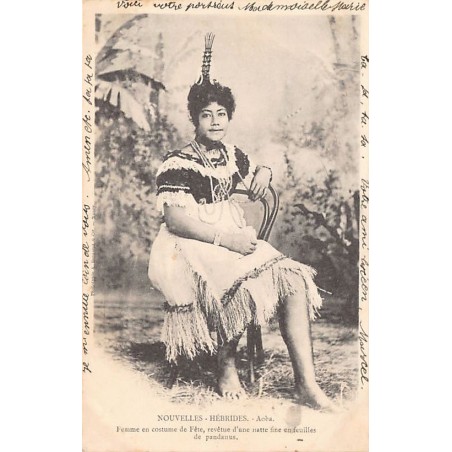 Rare collectable postcards of Vanuatu (New Hebrides). Vintage Postcards of Vanuatu (New Hebrides)