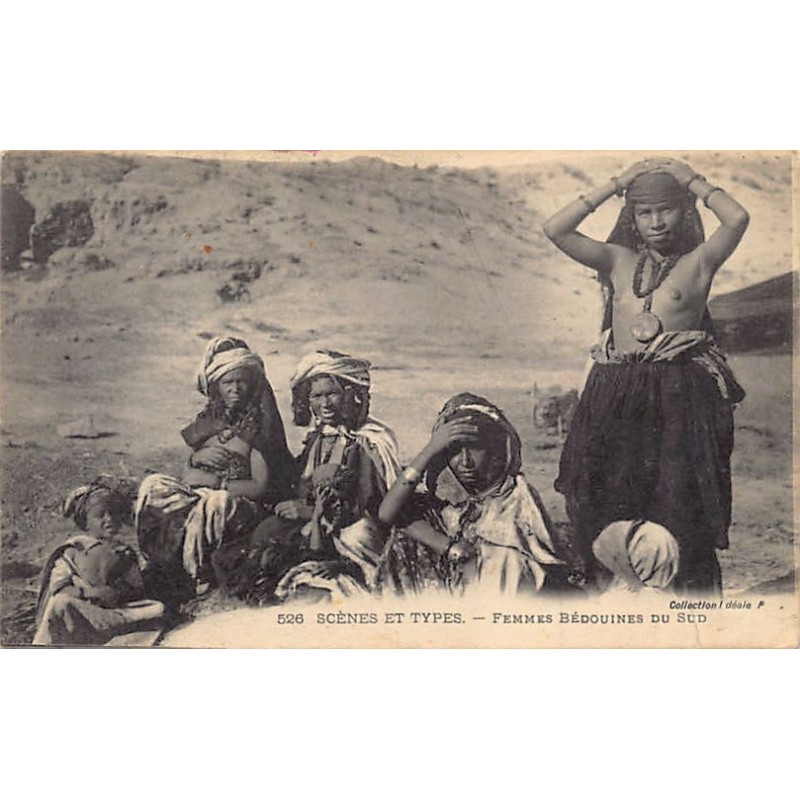 Rare collectable postcards of ETHNIC NUDE. Vintage Postcards of ETHNIC NUDE