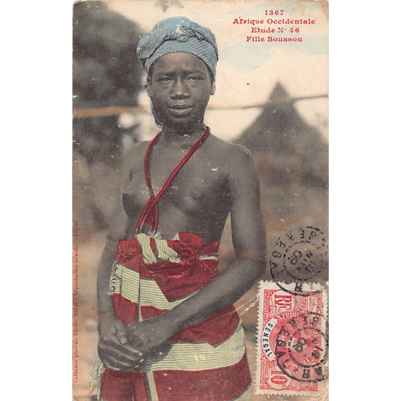 Rare collectable postcards of ETHNIC NUDE. Vintage Postcards of ETHNIC NUDE
