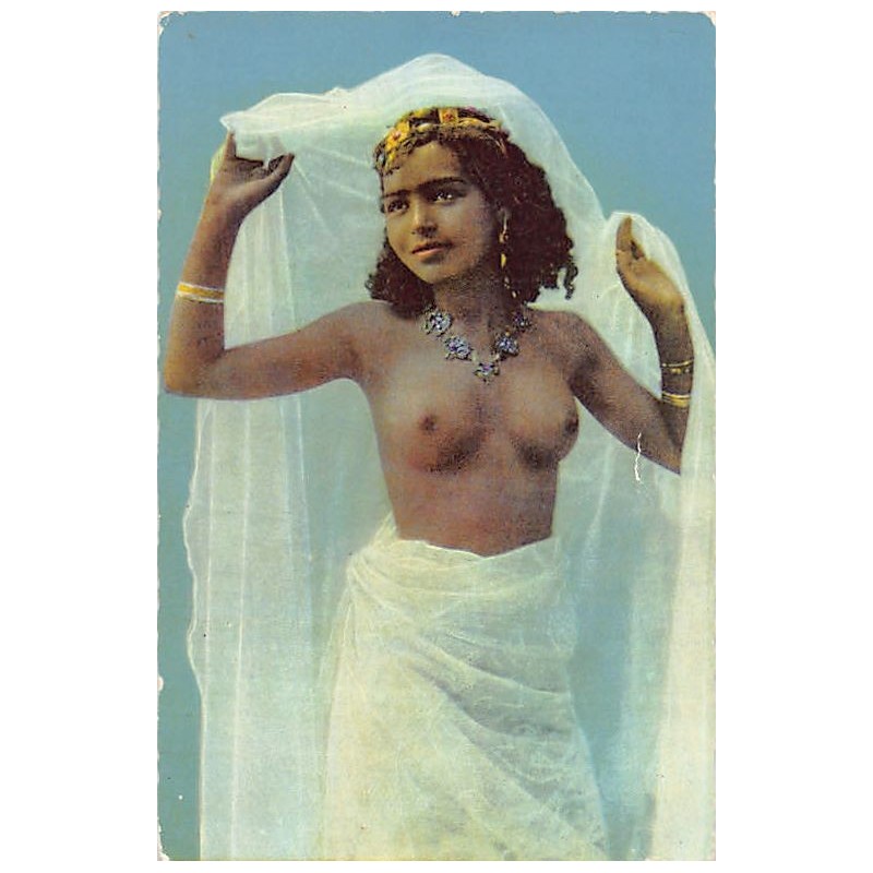 Rare collectable postcards of ETHNIC NUDE. Vintage Postcards of ETHNIC NUDE