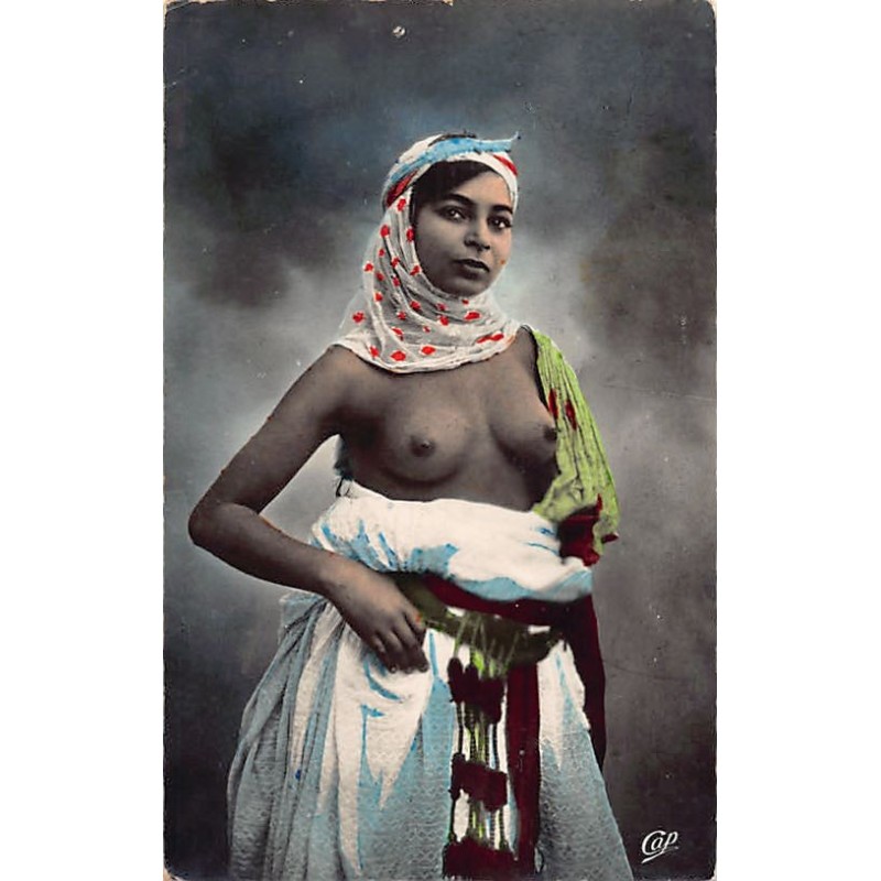 Rare collectable postcards of ETHNIC NUDE. Vintage Postcards of ETHNIC NUDE