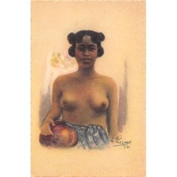Rare collectable postcards of ETHNIC NUDE. Vintage Postcards of ETHNIC NUDE