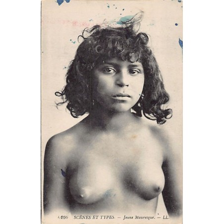 Rare collectable postcards of ETHNIC NUDE. Vintage Postcards of ETHNIC NUDE