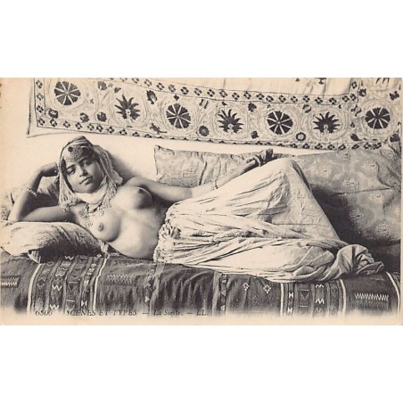 Rare collectable postcards of ETHNIC NUDE. Vintage Postcards of ETHNIC NUDE