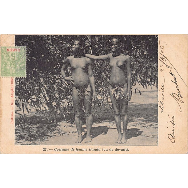 Rare collectable postcards of ETHNIC NUDE. Vintage Postcards of ETHNIC NUDE