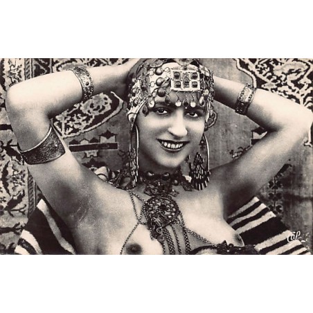Rare collectable postcards of ETHNIC NUDE. Vintage Postcards of ETHNIC NUDE